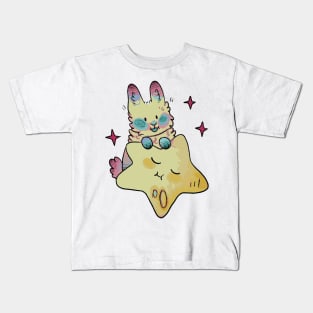 stars cute bunny Kids T-Shirt